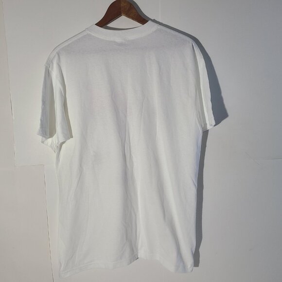 Vintage Human I Tees Naughty Dog White Large Anvil T-Shirt - Picture 5 of 5